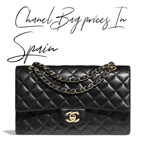 chanel bag spain|Chanel handbags euro price.